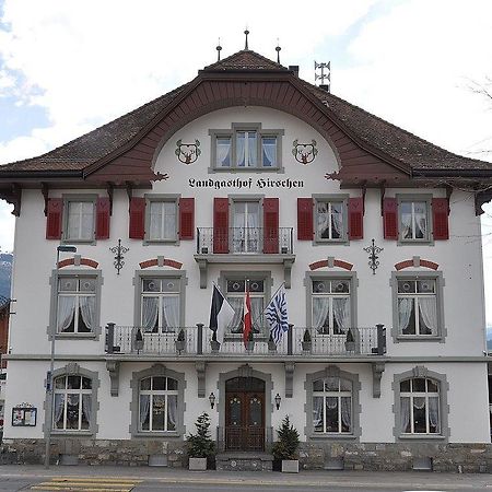 Hotel Hirschen Plaffeien Buitenkant foto